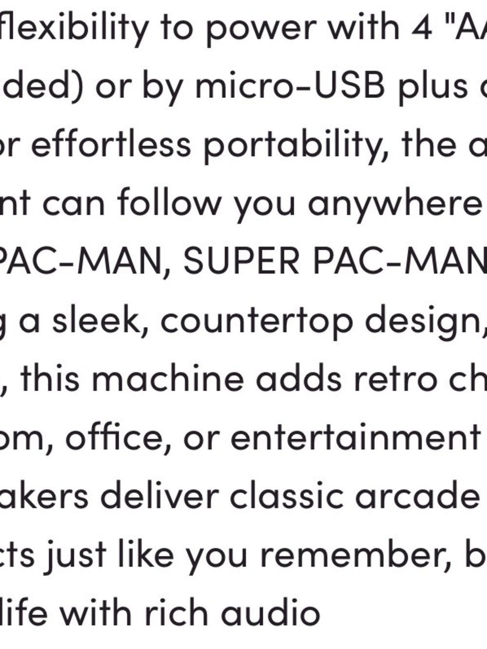 1Up Pac-Man Mini CounterArcade  - Tested and working - Picture 12 of 14